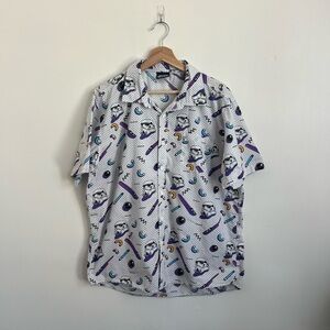 Star Wars White & Purple Stormtrooper 90’s Inspired Pattern Short